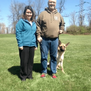 photo of recent dog training graduate from Brandon, PA