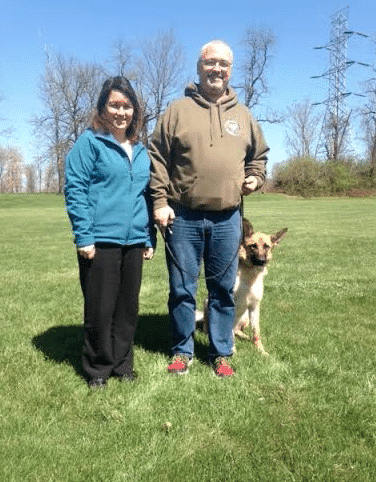 photo of recent dog training graduate from Brandon, PA